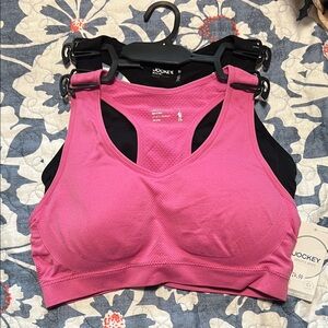 Jockey Women's Vibrant Pink Sports Bra